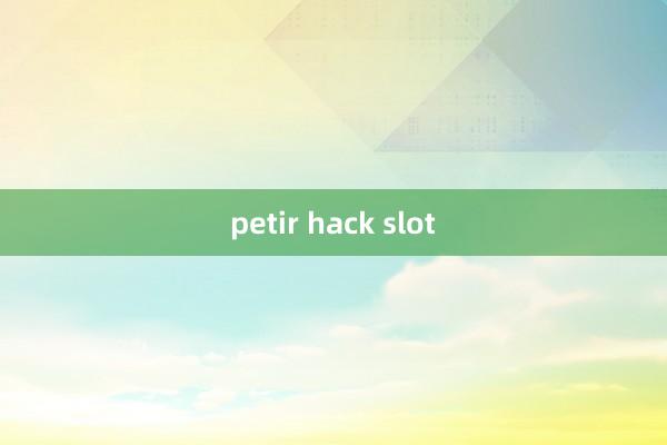 petir hack slot