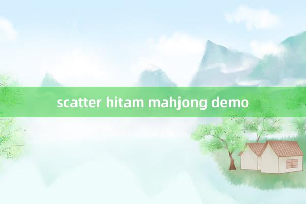 scatter hitam mahjong demo