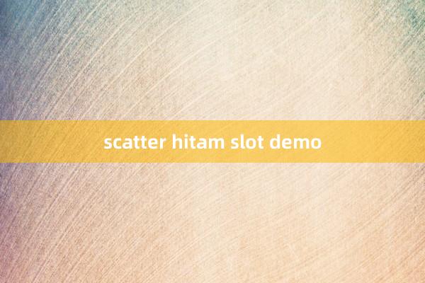 scatter hitam slot demo